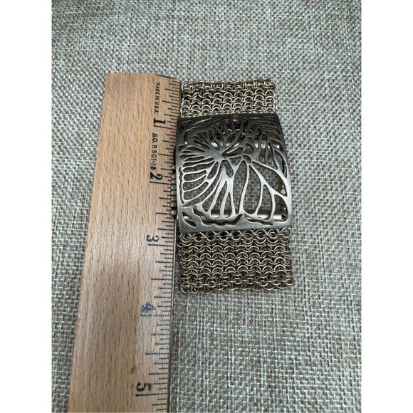 Kenneth Cole Chain Fashion Butterfly Bracelet Light Gold tone - Picture 4 of 6